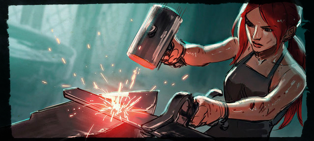 ACTO I；Fraguando Suerte.